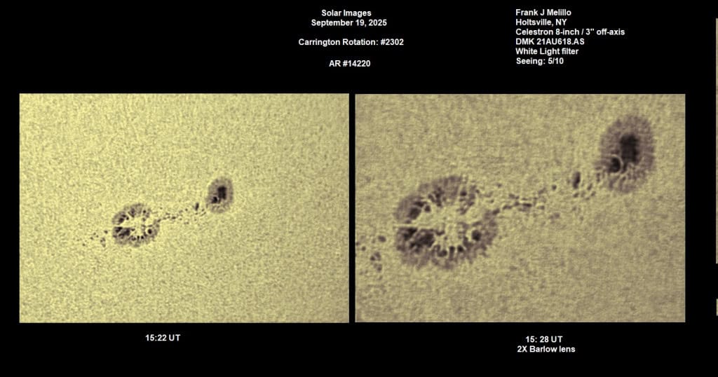 Mancha solar em formato estranho acende alerta para risco de explosões