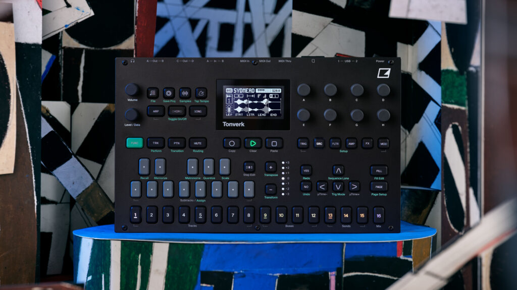 Tonverk is Elektron’s new polyphonic sample mangler and groovebox