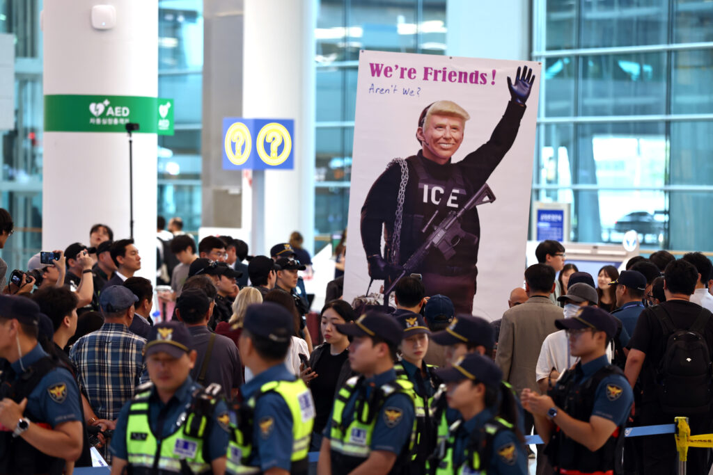 Trump says foreign workers are ‘welcome’ after ICE raid in Georgia targets hundreds of South Koreans