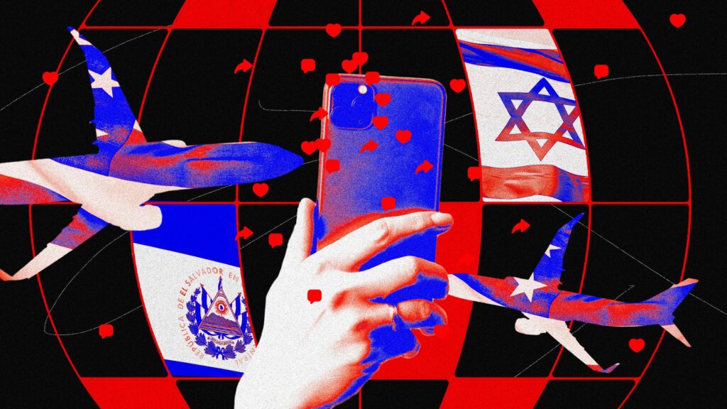 Right-Wing Influencers Are Turning to Foreign Affairs
