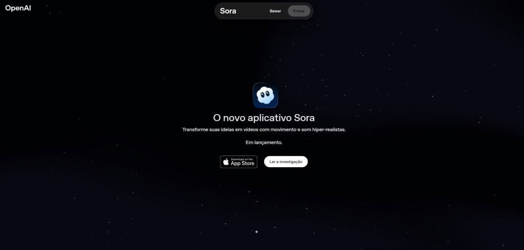 Qual a diferença entre Sora, Sora 2 e app Sora da OpenAI?