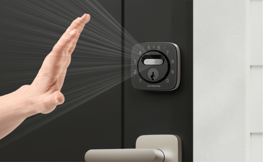 The new Ultraloq smart lock uses both your face and your palm to let you in