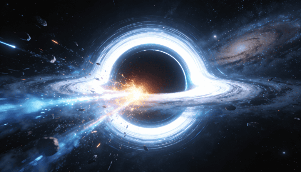 Explosão sem precedentes perto de buraco negro intrigou cientistas