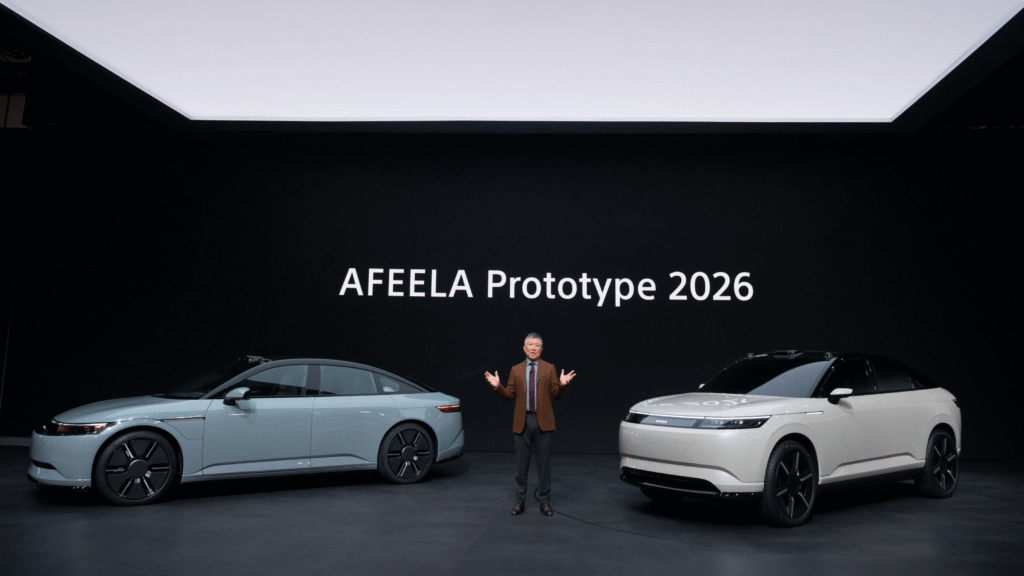 Sony and Honda’s Afeela EV will start customer deliveries in late 2026