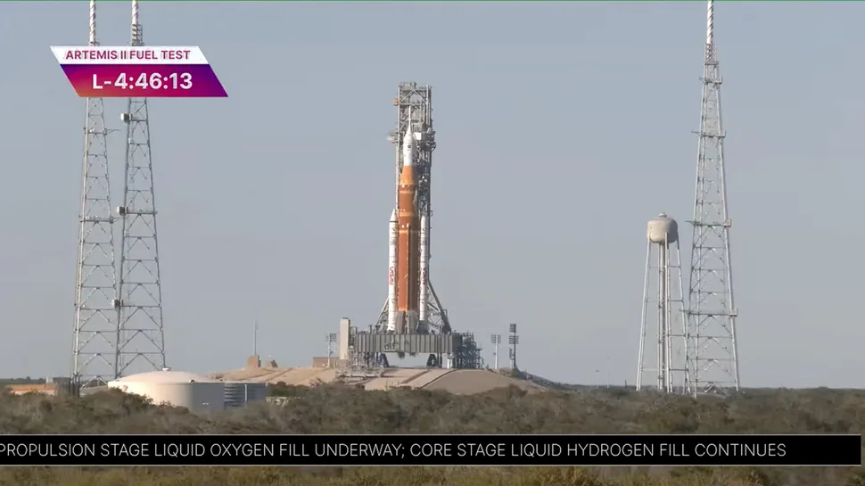 Vazamento em teste final da Artemis 2 pode atrasar o lançamento?