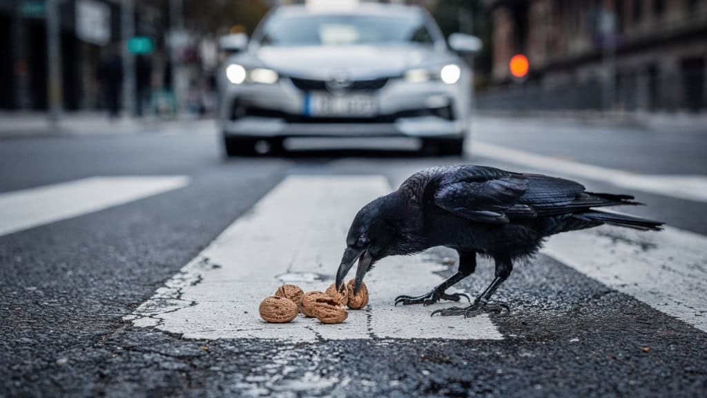 O pássaro extremamente inteligente que conseguem resolver problemas difíceis como se fossem humanos