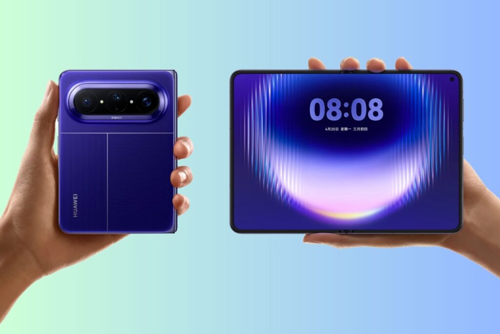 Huawei beats Samsung and Apple to market with the first wide foldable