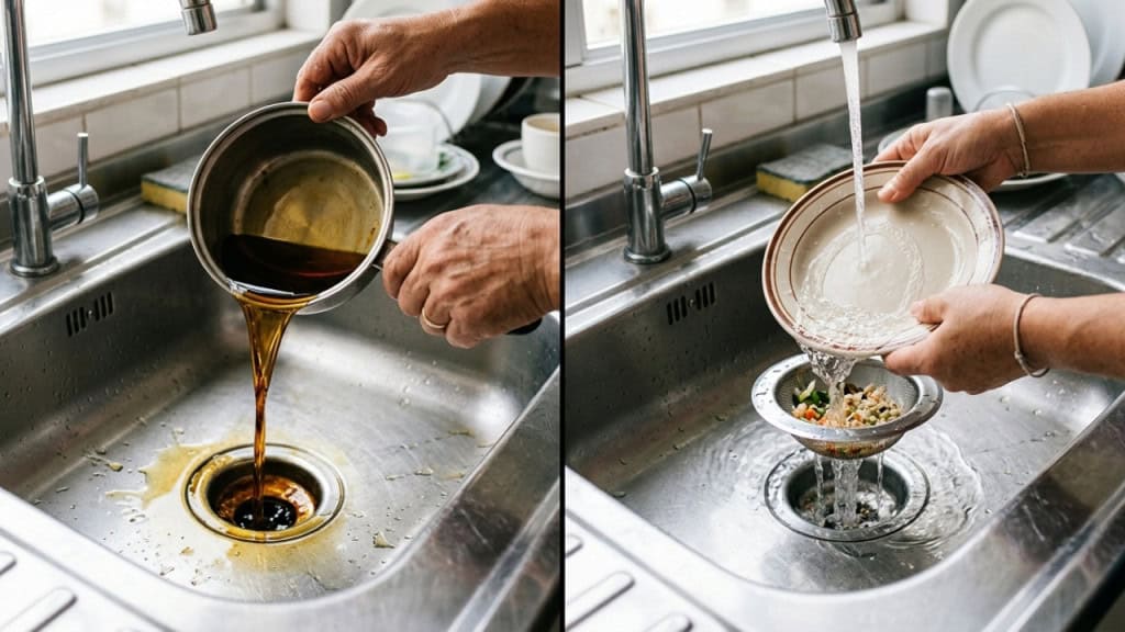 3 erros comuns na pia da cozinha que estão entupindo seus canos