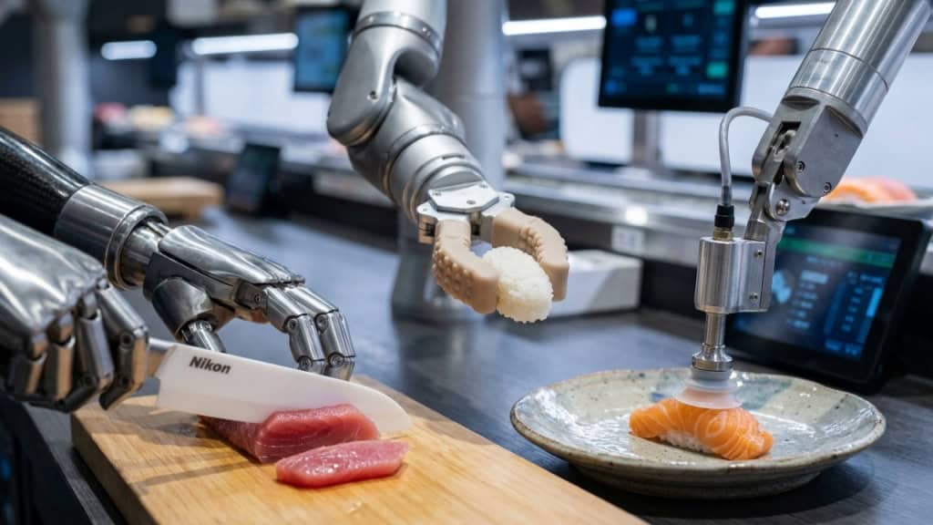 O Japão lança o primeiro restaurante do mundo onde o garçom, o cozinheiro e o caixa são o mesmo robô