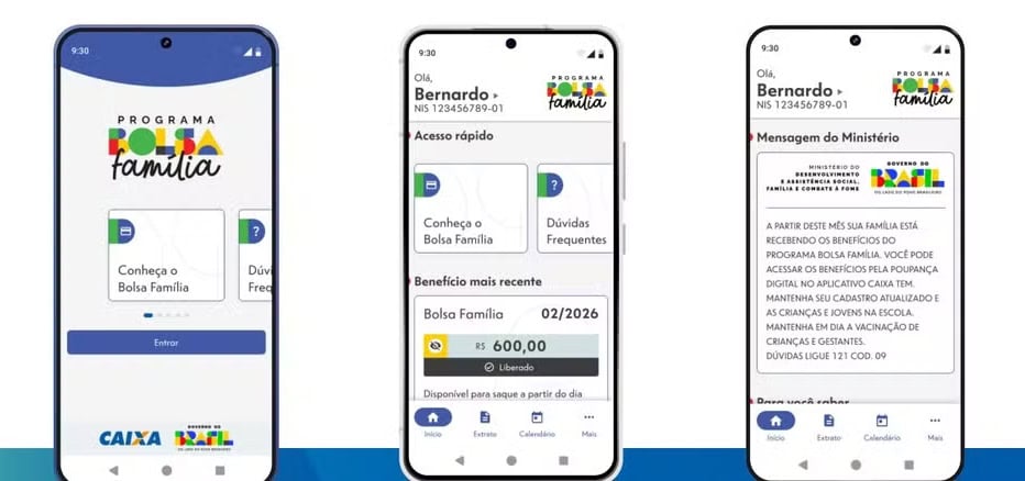 App do Bolsa Família ganha novas funções a partir de segunda-feira (18)